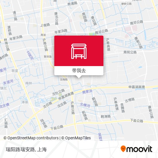 瑞阳路瑞安路地图