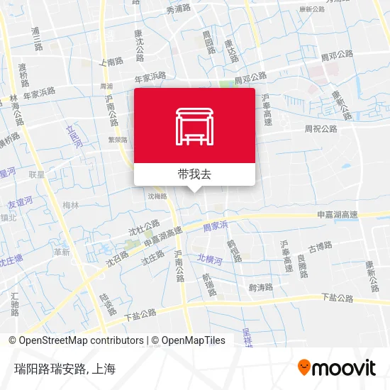 瑞阳路瑞安路地图