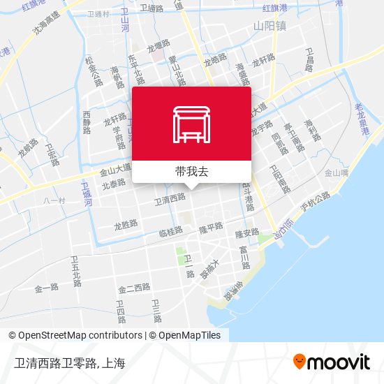 卫清西路卫零路地图