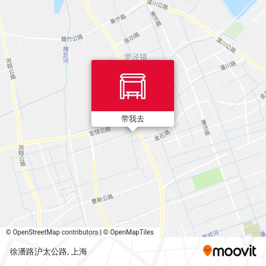 徐潘路沪太公路地图