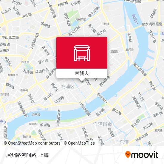 眉州路河间路地图