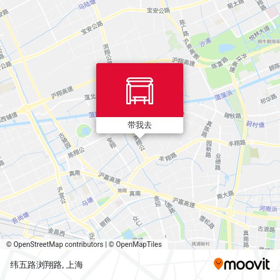纬五路浏翔路地图