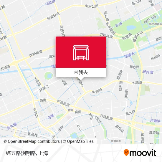 纬五路浏翔路地图