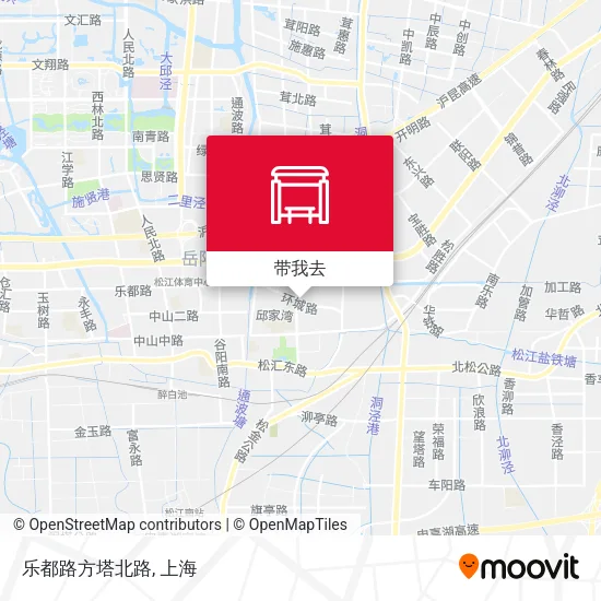 乐都路方塔北路地图