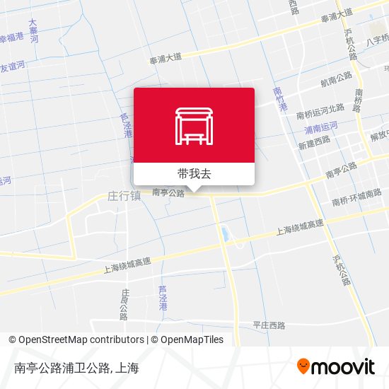 南亭公路浦卫公路地图