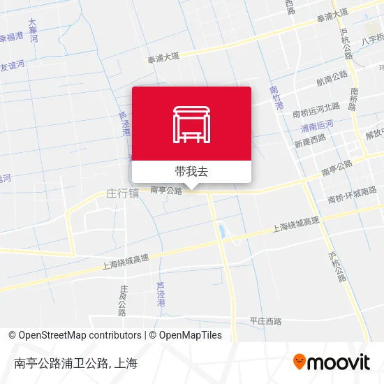 南亭公路浦卫公路地图