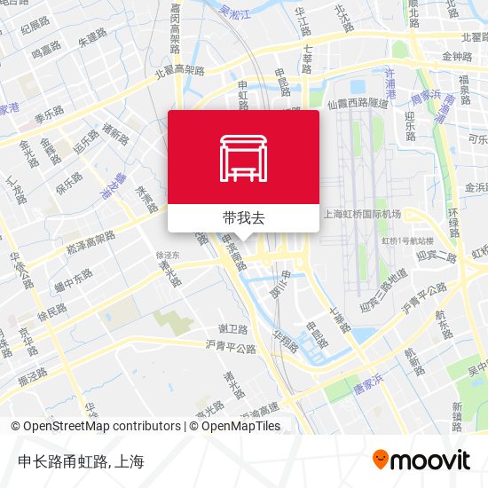 申长路甬虹路地图