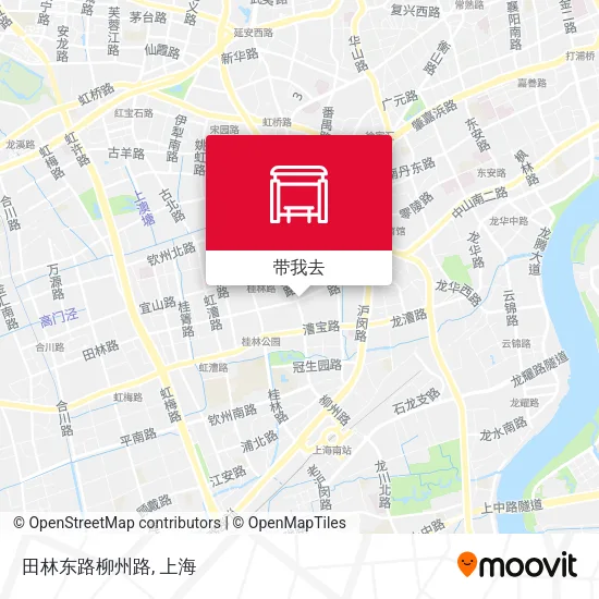 田林东路柳州路地图