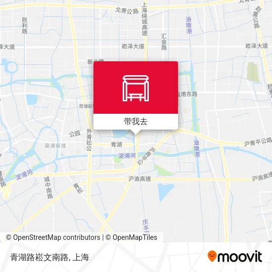 青湖路崧文南路地图