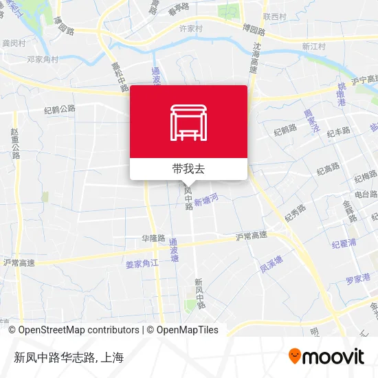 新凤中路华志路地图
