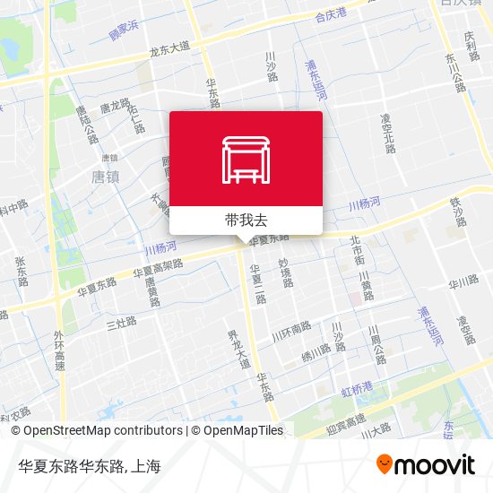 华夏东路华东路地图