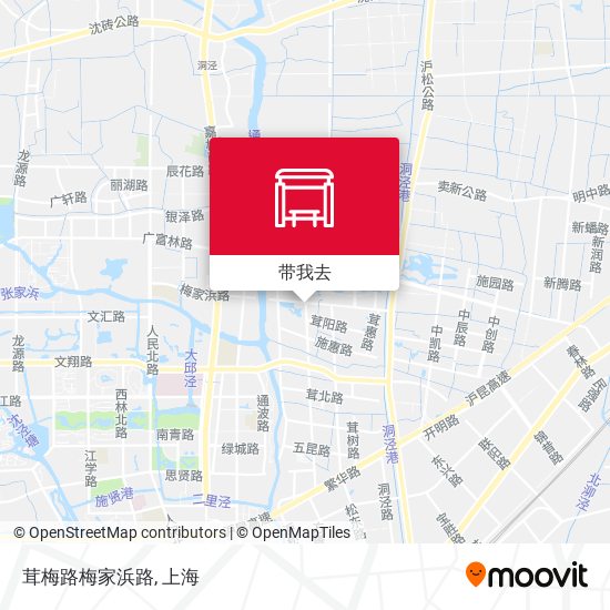 茸梅路梅家浜路地图