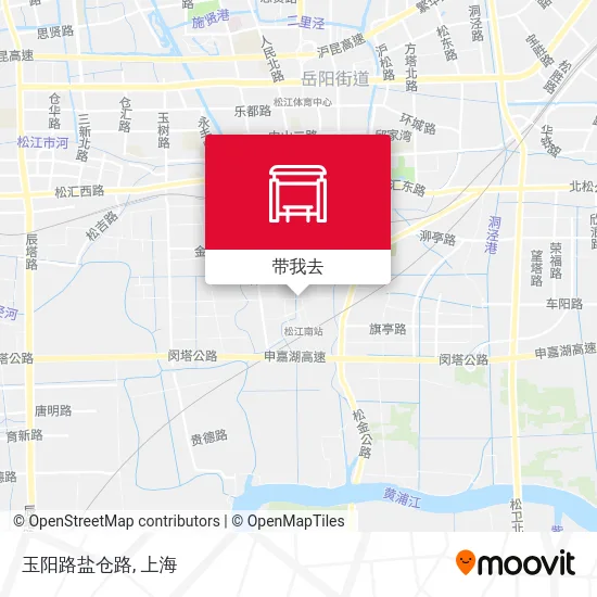 玉阳路盐仓路地图