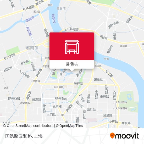 国浩路政和路地图