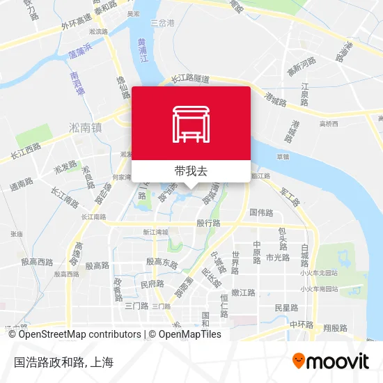 国浩路政和路地图