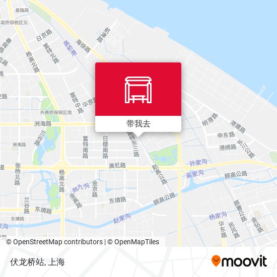 伏龙桥站地图