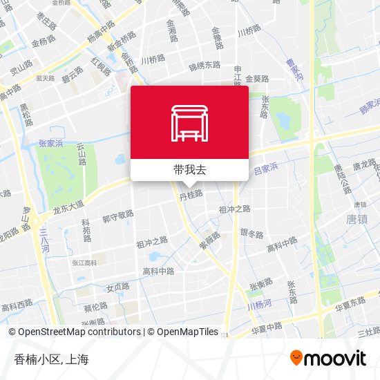 香楠小区地图