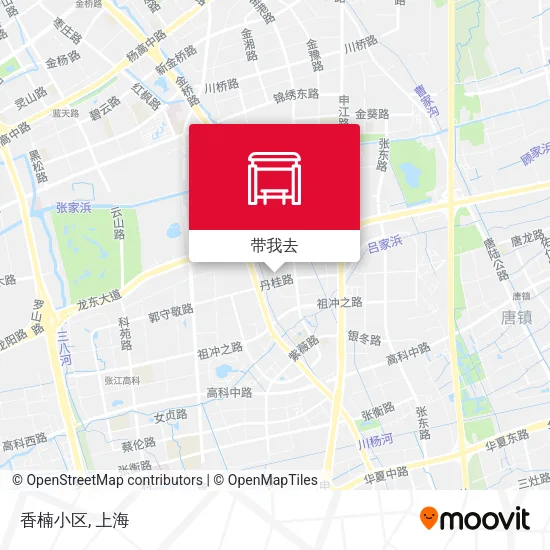 香楠小区地图