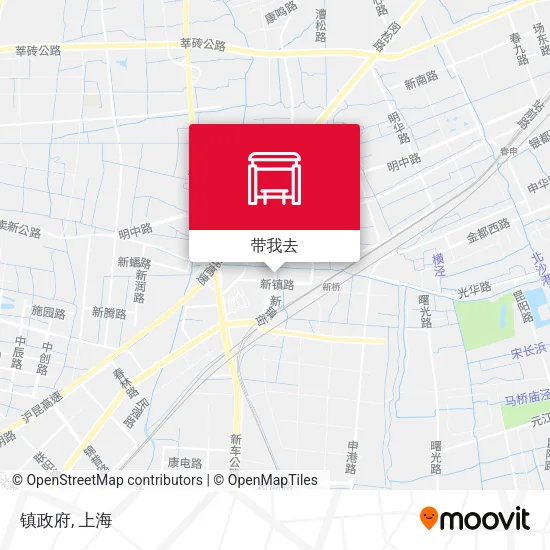 镇政府地图