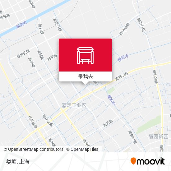 娄塘地图