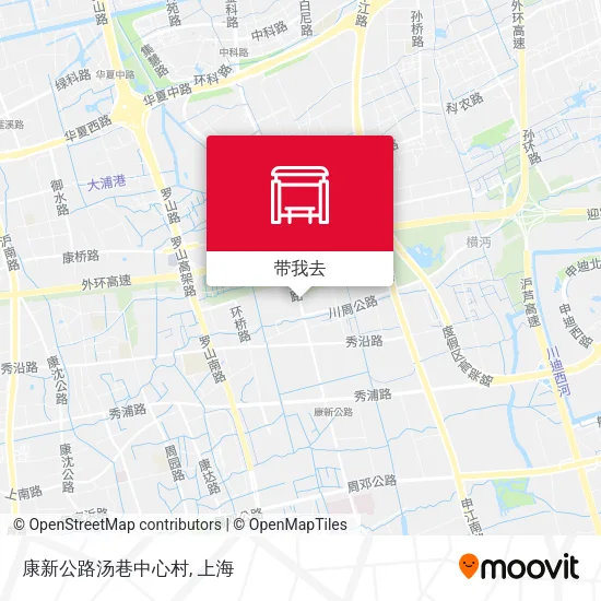 康新公路汤巷中心村地图