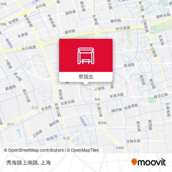 秀海路上南路地图