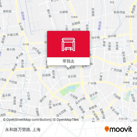 永和路万荣路地图