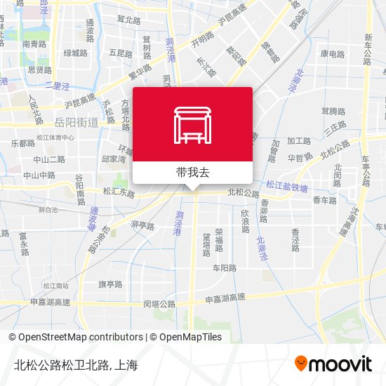 北松公路松卫北路地图