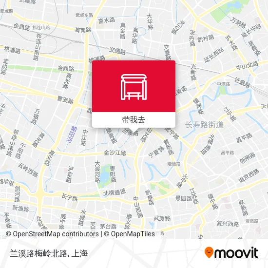 兰溪路梅岭北路地图