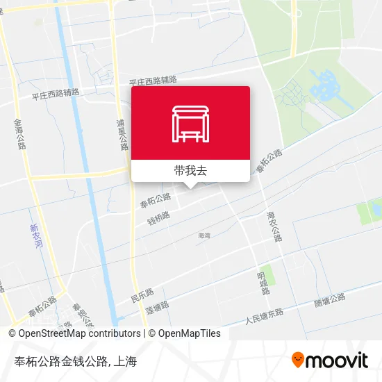 奉柘公路金钱公路地图