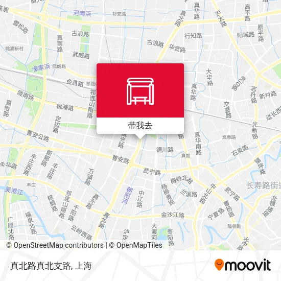 真北路真北支路地图