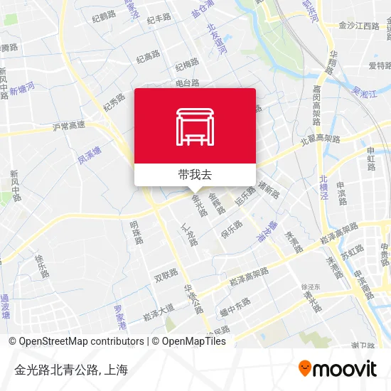 金光路北青公路地图