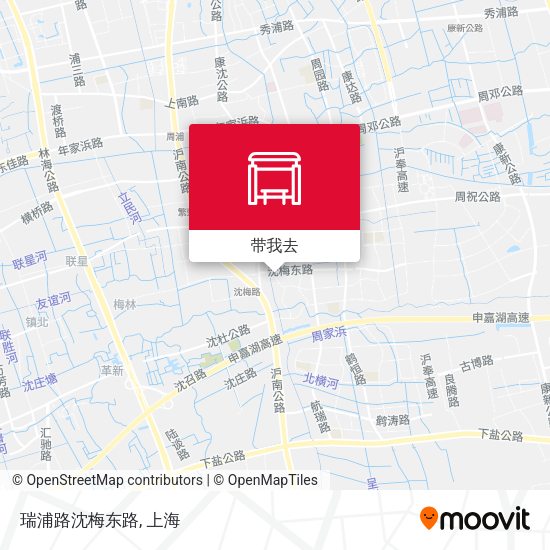 瑞浦路沈梅东路地图