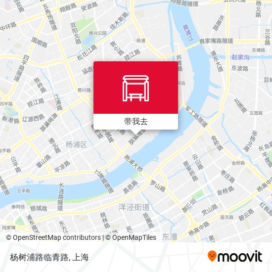 杨树浦路临青路地图