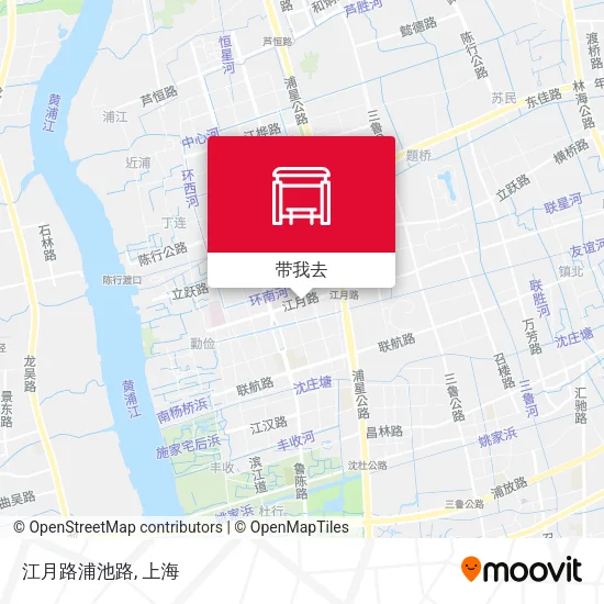 江月路浦池路地图