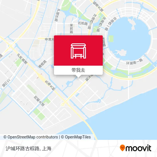 沪城环路古棕路地图