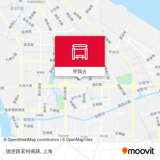 德堡路富特南路地图