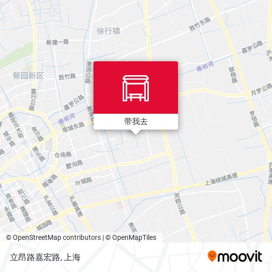 立昂路嘉宏路地图