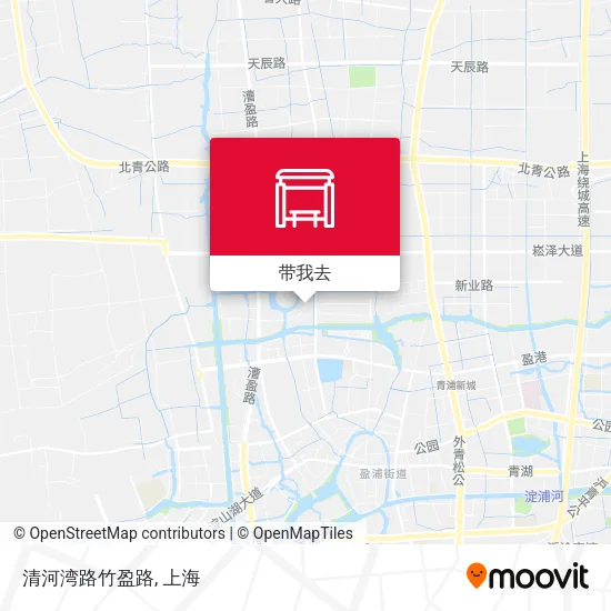 清河湾路竹盈路地图