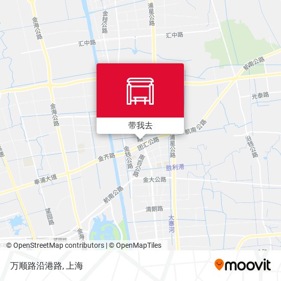 万顺路沿港路地图