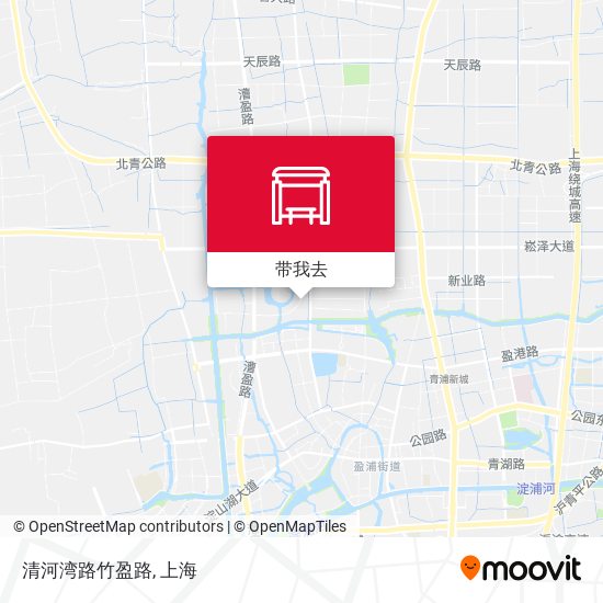 清河湾路竹盈路地图