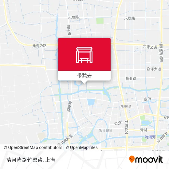 清河湾路竹盈路地图