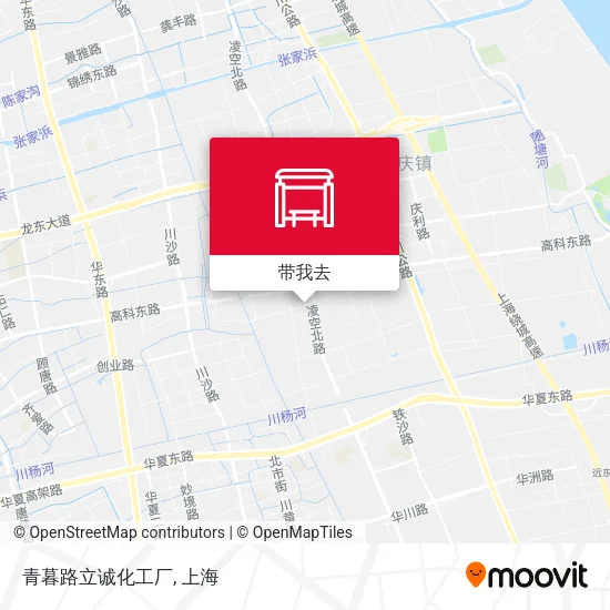 青暮路立诚化工厂地图
