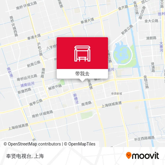 奉贤电视台地图