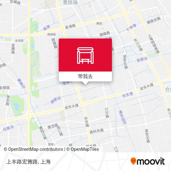 上丰路宏雅路地图