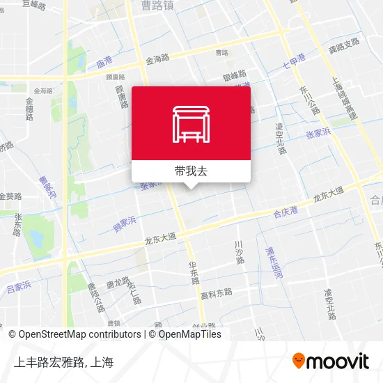 上丰路宏雅路地图