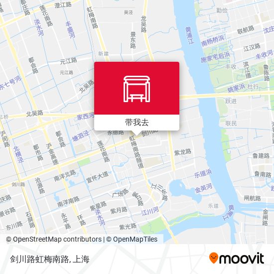 剑川路虹梅南路地图
