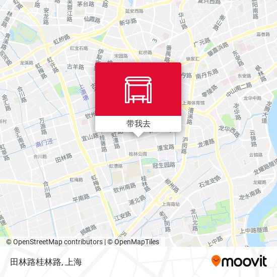 田林路桂林路地图