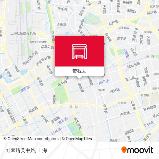 虹莘路吴中路地图