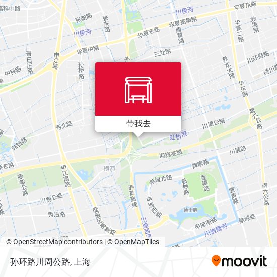孙环路川周公路地图
